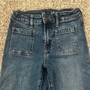 GAP Women's Classic Blue Denim Overalls